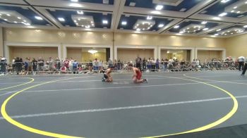 95 lbs 3rd Place - Declan Rickel-Cruz, Team Aggression vs Aiden Garcia, Rough House