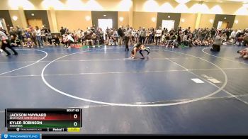 67 lbs Quarterfinal - Jackson Maynard, Bear River Wrestling Club vs Kyler Robinson, Shootbox