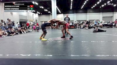 113 lbs Round 2 (6 Team) - Jackson D`Ettore, C2X Academy vs Corbin Stephens, Circle Training Center