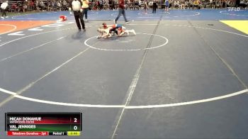 88 lbs Champ. Round 1 - Micah Donahue, Watertown-Mayer vs Val Jenniges, Adrian