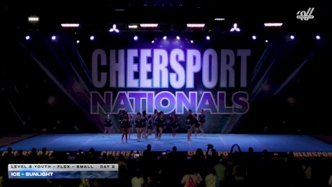 ICE - Sunlight [2026 L2 Youth - Flex - Small Day 2] 2026 CHEERSPORT National All Star Cheerleading Championship