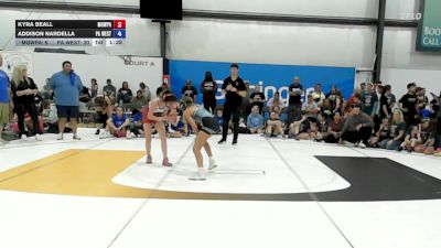 35 lbs Rr Rnd 6 - Kyra Beall, MGW Death By Chocolate - W vs Addison Nardella, PA West Yellow - W