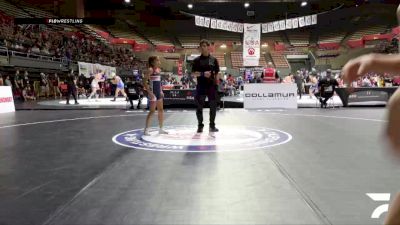 Champ. Round 2 - Jillian Vollhardt, Red Wave Wrestling vs Valeria Cerna, Southwest Stallions Wrestling Club