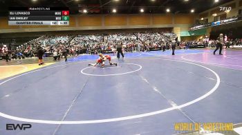 84 lbs Quarterfinal - Eli Lovasco, Monster Garage vs Ian Ensley, Middleton Wrestling Club