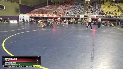 133 lbs 2nd Wrestleback (16 Team) - Bryce Parke, Coe vs James King, Alvernia University