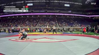 D3-144 lbs Cons. Semi - Kaelen Harrington, Birch Run vs Austin Rhodes, Yale