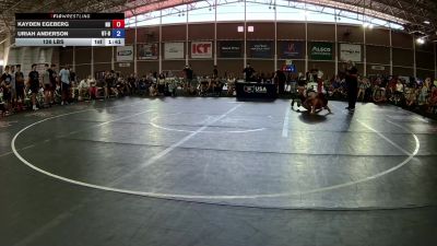 126 lbs Kayden Egeberg, North Dakota vs Uriah Anderson, Utah Black
