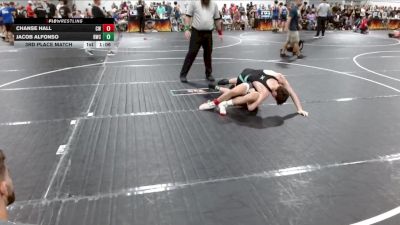 125 lbs 3rd Place Match - Chanse Hall, Compound Wrestling vs Jacob Alfonso, Reverence Wrestling Club