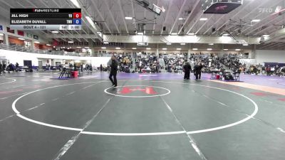 131 lbs Prelim - Jill High, York University vs Elizabeth Duvall, Texas Wesleyan