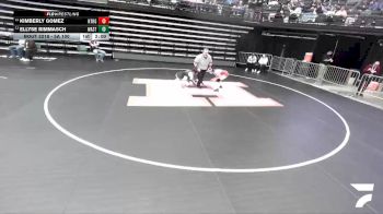 5A 100 lbs Cons. Round 2 - Ellyse Rimmasch, Wasatch vs Kimberly Gomez, Northridge