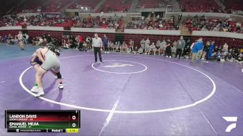 144 lbs 2nd Wrestleback And Semi-finals(16 Team) - Emanuel Mejia, Comal Pieper vs Landon Davis, Lucas Lovejoy