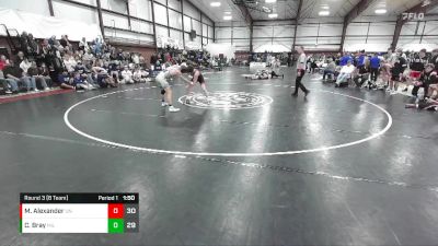 126 lbs Round 3 (8 Team) - Cal Bray, Millard vs Michael Alexander, Uintah