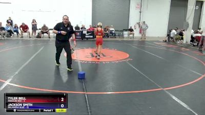 87 lbs 4th Wrestleback (16 Team) - Tyler Bell, Missouri Red vs Jackson Smith, Oklahoma Blue