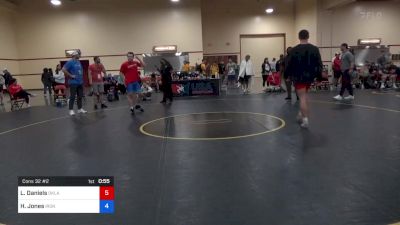 86 kg Cons 32 #2 - Liam Daniels, Oklahoma vs Hunter Jones, Ironclad Wrestling Club