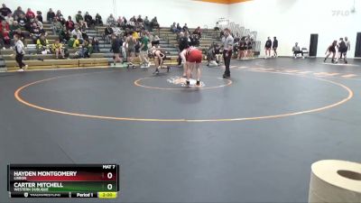 165-175 lbs Round 4 - Carter Mitchell, Western Dubuque vs Hayden Montgomery, Lisbon