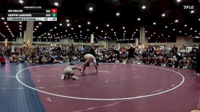 126 lbs Round 5 (6 Team) - Ian Keller, BRAWL Silver vs Griffin Gardner, North Shelby Regulators Blue