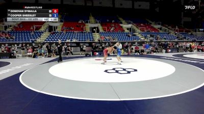 157 lbs Cons. Sub-rd Of 16 - Donovan Symalla, CO vs Cooper Sheesley, CA