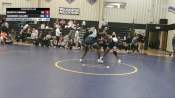 207 Open 1st Place Match - Martha Hinneh, Southeast CC vs Harmoni Callins, Iowa Central Community College