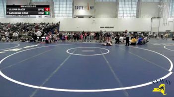 69 lbs Cons. Round 2 - Lillian Black, Whitney Point Youth Wrestling Club vs Catherine Rose, Divas Of Destruction Wrestling Club