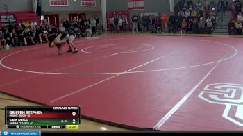 141 lbs Finals (2 Team) - Sam Ross, Adrian College vs Griffen Stephen, Mount Union