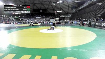 Boys 1A 126 lbs Champ. Round 1 - Amir Acevedo, Zillah vs Mason Mc Manemy, Cascade Christian