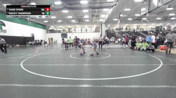 120 lbs Cons. Round 7 - Rocky Thompson, Open Mats vs Gage Stark, Tironook Wrestling Club