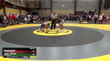 120 lbs Champ. Round 1 - Elijah Rowe, St Paris Graham vs Beric Jordan, Stillwater