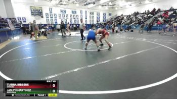 145 lbs Cons. Round 4 - Jaslyn Martinez, Alta Loma vs Tiarra Bibbens, Oxnard