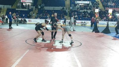132 lbs Semifinal - Alexia Coleman, Salem vs Faith Young, Middleborough