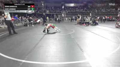 95 lbs Round Of 16 - Evan Angelica, Bridgewater vs Jake Loiseau, Upper Township