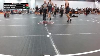 215 lbs Round 1 (4 Team) - Houston Rettig, Blackman Wrestling Club vs Michael Nichols, MF Dynasty