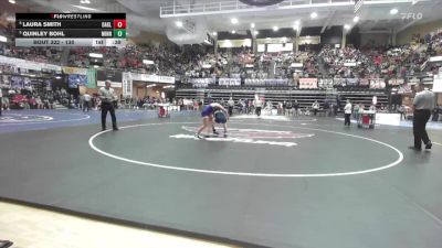 130 lbs Cons. Round 3 - Quinley Bohl, Minneapolis HS vs Laura Smith, Oakley HS