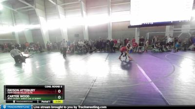 93 lbs Cons. Round 3 - Carter Wood, Iron County Wrestling Academy vs Payson Attebury, Team Grand Valley Elite