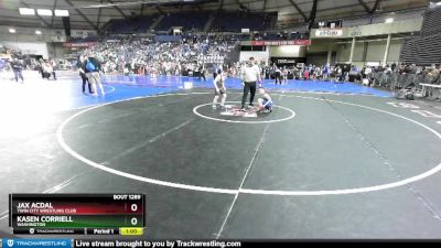 77 lbs Cons. Round 3 - Jax Acdal, Twin City Wrestling Club vs Kasen Corriell, Washington