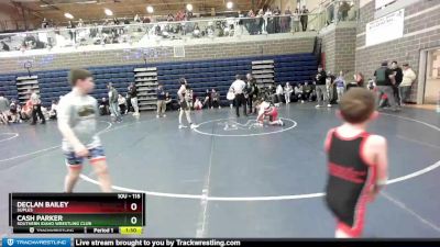 115 lbs Round 5 - Cash Parker, Southern Idaho Wrestling Club vs Declan Bailey, Suples