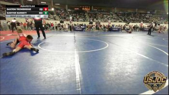 80 lbs Consolation - Daxton Trowbridge, Piedmont vs Sawyer Barnett, Redskins Wrestling Club