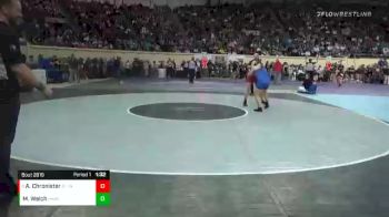 145 lbs Champ. Round 1 - Adrianna Chronister, Stilwell vs Madison Welch, Harrah