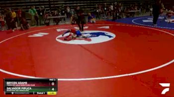 45 lbs 1st Place Match - Brycen Adams, Touch Of Gold Wrestling Club vs Salvador Piplica, Riverton USA Wrestling