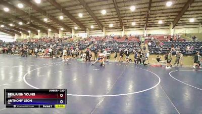 220 lbs Cons. Round 2 - Benjamin Young, NV vs Anthony Leon, CA