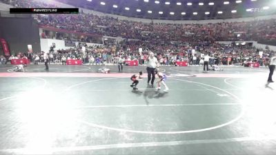 66 lbs Champ. Round 1 - Brock Sarbacker, Verona Area Wrestling Club vs Brycen Ladenthin, BGC