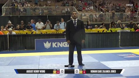 Roman Cade Zalamea Jones vs August Henry Wong 2025 Pan Kids Jiu-Jitsu IBJJF Championship