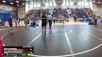 150 lbs Champ. Round 3 - Brandon Russelburg, Camden vs Jose Gutierrez, Doral Academy/MaximumPerforman