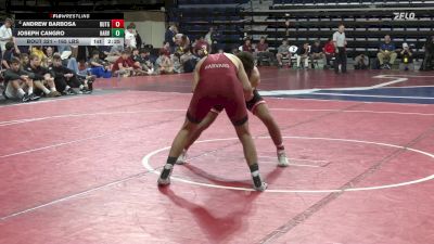 165 lbs 3rd Place - Andrew Barbosa, Rutgers vs Joseph Cangro, Harvard