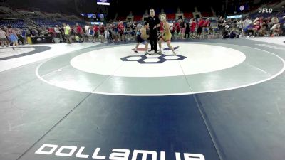 144 lbs 7th Place Match - Carson Neubert, WI vs Josiah Beltran, WI