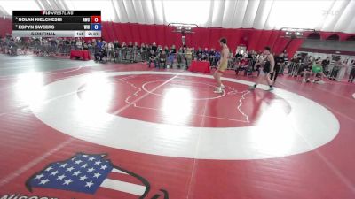 175 lbs Semifinal - Nolan Kielcheski, Antigo Wrestling Club vs Espyn Sweers, Wisconsin