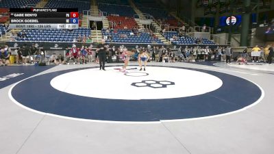 126 lbs Cons. Rd Of 64 - Gabe Benyo, Pennsylvania vs Brock Goebel, Nebraska