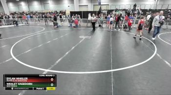 92 lbs Cons. Round 2 - Wesley Hagedorn, New Mexico vs Dylan Whisler, Moyer Elite Wrestling