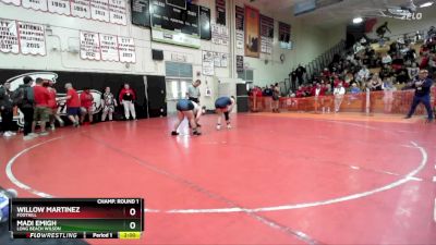 190 lbs Champ. Round 2 - Paula Acosta, Westview vs Charlie Falomir, Newport Harbor