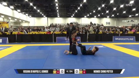 Momoe Chino Potter vs Rosana Di Napoli C. Gomide 2025 World IBJJF Jiu-Jitsu No-Gi Championship