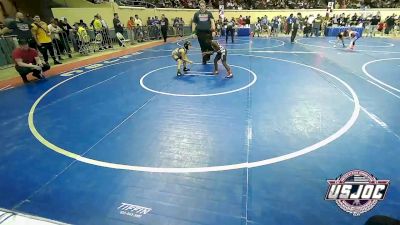 Quarterfinal - Xavier Rose, Pin-King All Stars vs Brecken Stoops, Cashion Youth Wrestling